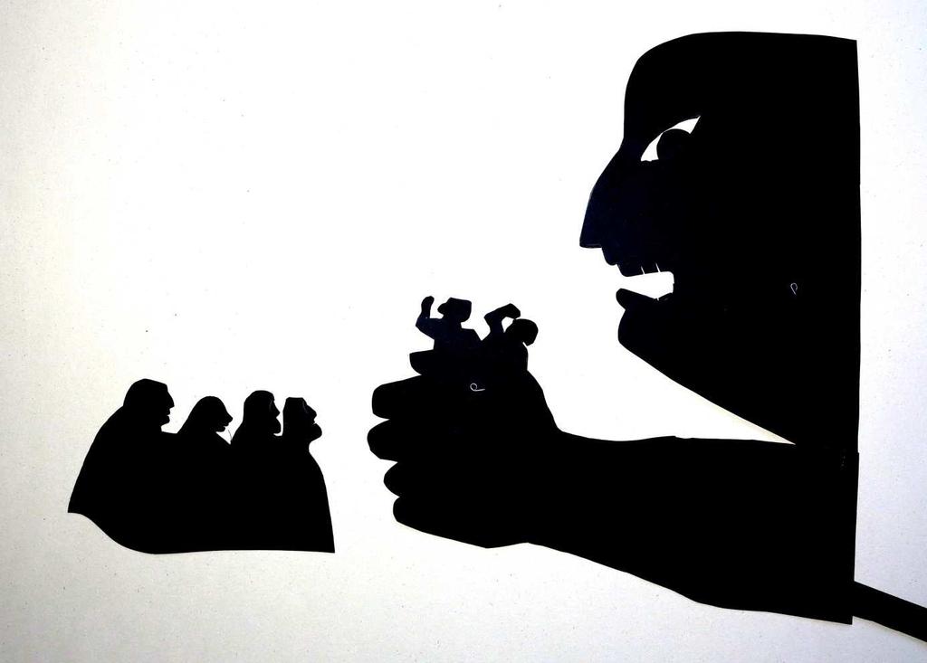 Az árnyjáték figuráit szívesen elkészítik a gyerekek is, persze érdemes beszélgetni velük előtte arról, hogy a különböző képeket, jeleneteket, embereket hogyan képzeljük el.