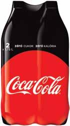 Ft/l 199 Ft -30 Ft 169 Ft SIÓ PRÉMIUM GYÜMÖLCSLÉ őszibarack, narancs, alma vagy multivitamin, 1 l 369 Ft COCA-COLA, COCA-COLA ZERO VAGY LIGHT SZÉNSAVAS