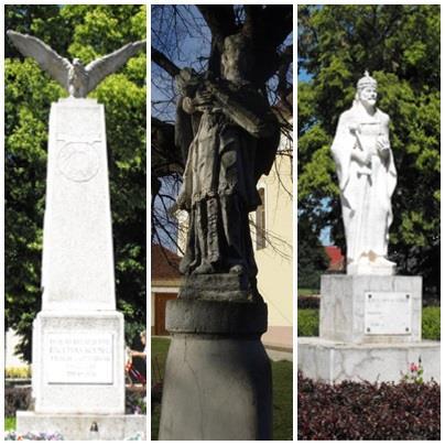 12 1. Régészeti lelőhelyek: A települést érintő régészeti lelőhelyek között található földút, erdő, mezőgazdasági terület, zöldterület, aszfaltozott út, beépített terület.
