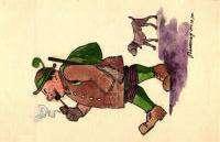 Junge Jäger, er ster Jagd /