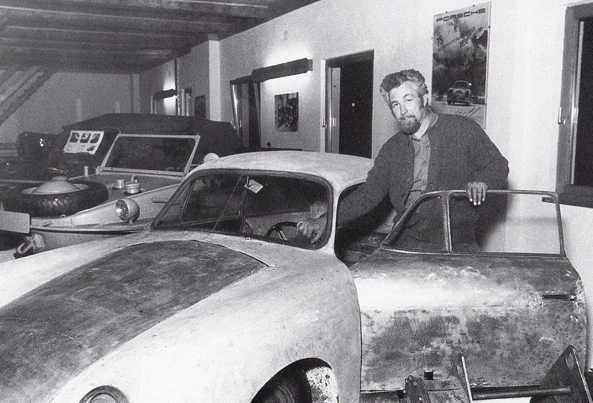 Helmut Pfeifhofer at his newly founded