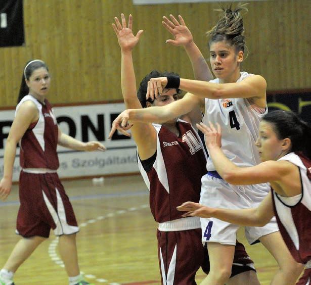 2013. április 12. Sport 19 A női kosárlabdázók újabb győztes rangadón vannak túl Rájátszik a Tatabánya NŐI KOSÁRLABDA A Tatabányai KC NB I.