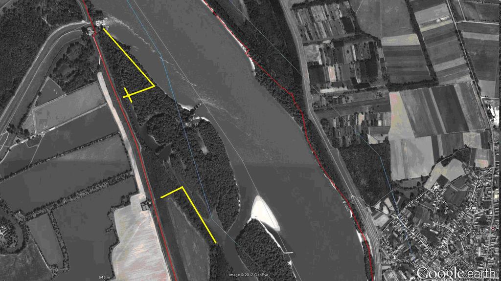 A Duna közvetlen szomszédságában az erdő aljnövényzetben szegény, a magasabb térszinteken már gazdagabb, de ott is inkább a fűzbokrok és nyárfa növedék jellemző.