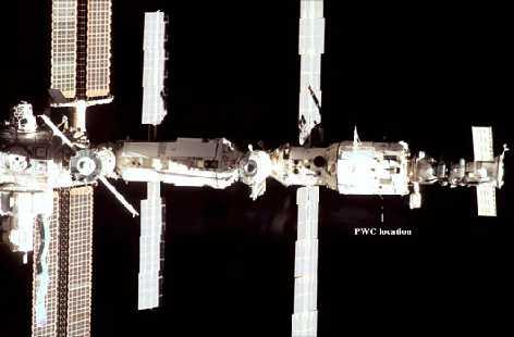 ) SAS-3 műszer az ISS külső felületére, az ISS, mint a magnetoszférában mozgó nagy objektum,