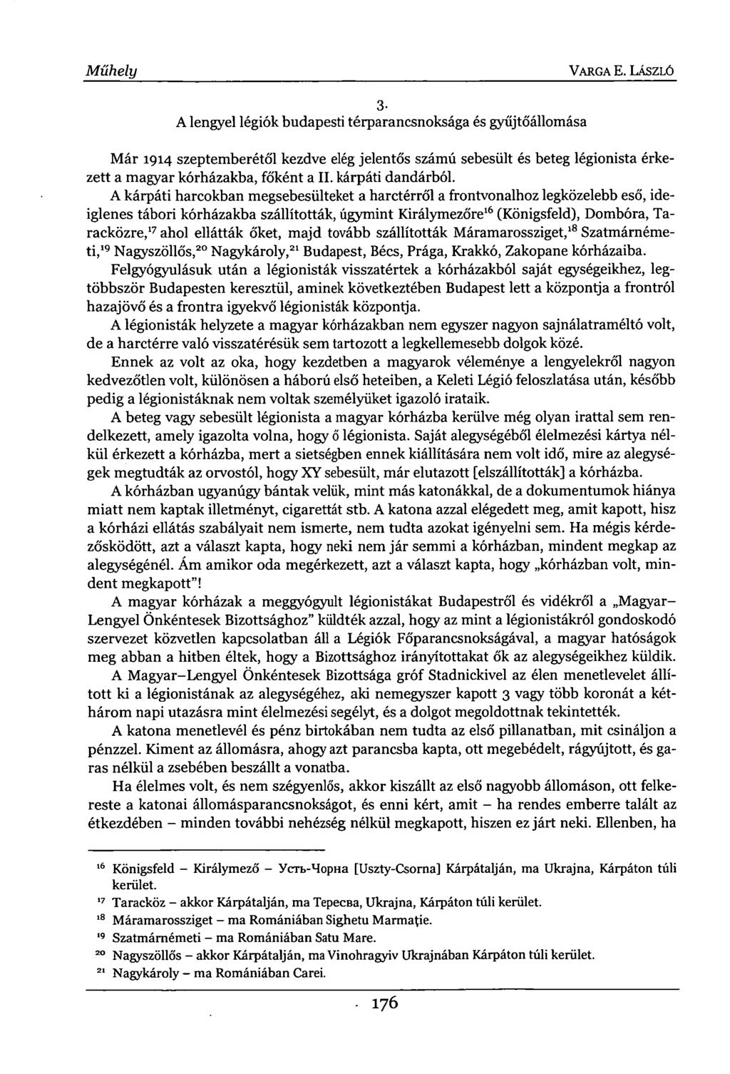 Műhely VARGA E.