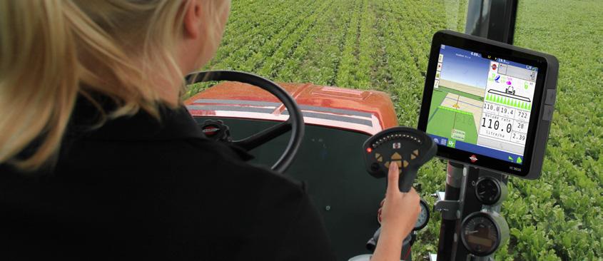 ALPHA evo Teljes kontrol integrált elektronika HC 9600 A lehető legnagyobb teljesítmény és kijuttatási pontosság érdekében az összes fő permetezési funkció a többfunkciós,