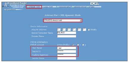 Hívásbeállítás 2. DHCP beállítás 3. Virtuális szerver beállítás 4. DDNS beállítás (A következő beállítások router típustól függően eltérőek lehetnek. Kérjük, nézze meg a router használati utasítását.