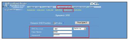 Number -t (Port szám) 80-ra a DMR-nél. Állítsa be a Local Server IP Address (Helyi szerver IP címe) értéket 192.168.1.10-re.