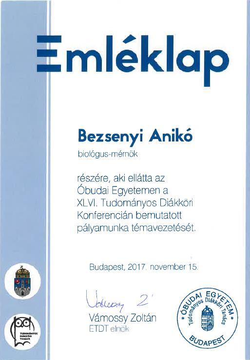 A kommunális szennyvíziszap hatása a kisvirágú bársonyvirág (Tagetes patula Nana ) zöldtömeg-növekedésére és a virághozamára Szvitacs Eszter: Talajkímélő művelési módok hatása a talajra és a