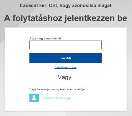 áll rendelkezésre, hogy a linkre kattintson (90 perc elteltével ugyanis érvénytelenné válik). Ha nem kapja meg az automatikus e-mailt, ezen az oldalon talál segítséget: https://webgate.ec.europa.