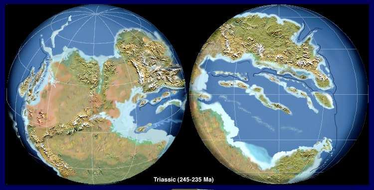 Pangea ısföldrajzi képe: