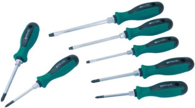 Készlet 7 részes 2K markolat 3x75 mm