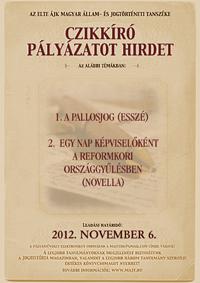 2012. október 4-én reggel 36 éves korában elhunyt Babják Ildikó a Debreceni Egyetem Állam- és Jogtudományi Kar Jogtörténeti Tanszékének egyetemi docense.