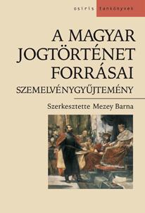 Örömmel tájékoztatjuk tisztelt olvasóinkat, hogy megjelent a magyar jogtörténet-tudomány
