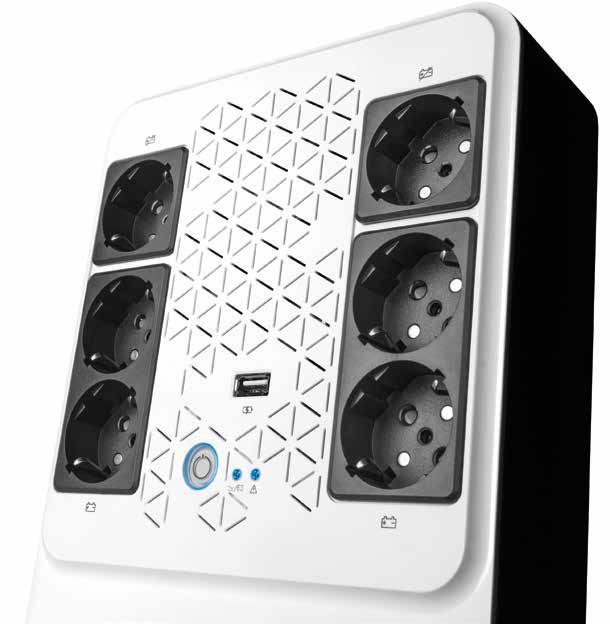 ÚJ KEOR-M ELOSZTÓSOROK "Always-on" USB töltővel szerelt vonali interaktív