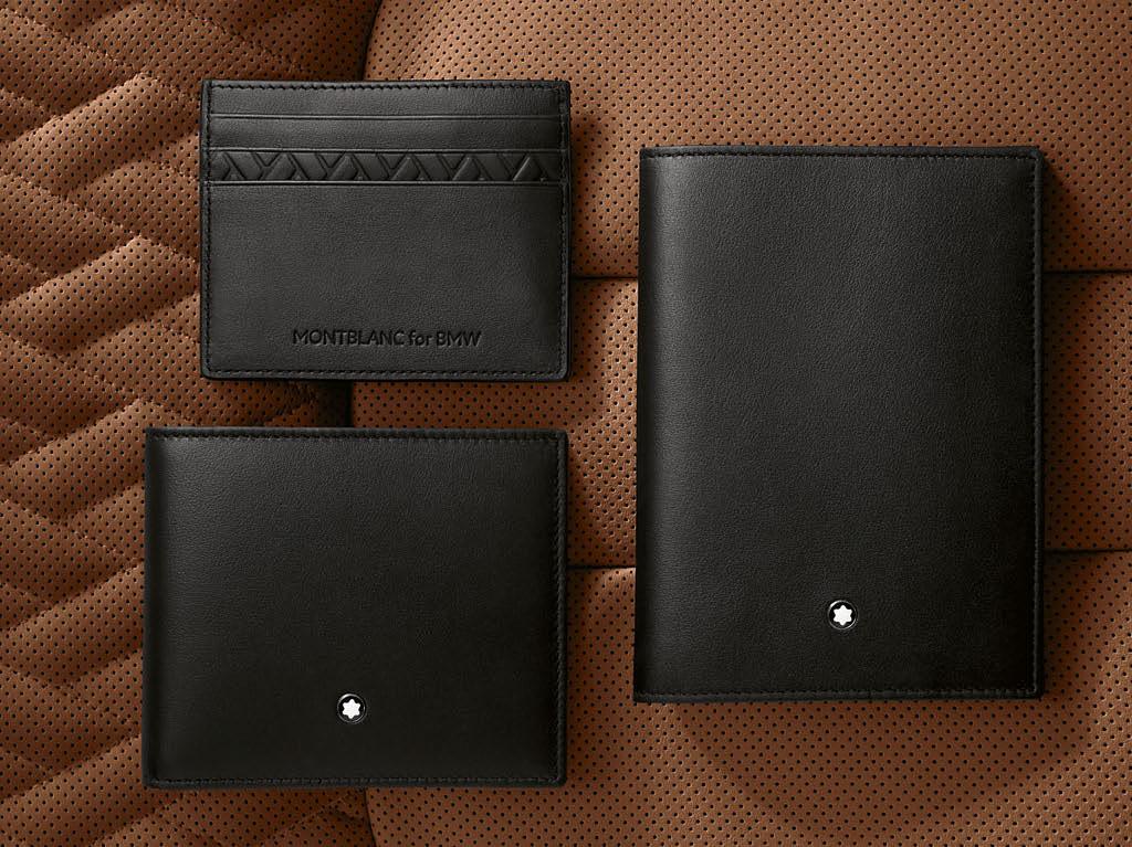 Praktikus, a nemzetközi útlevelek számára kialakított rekesszel. Made in Italy. Montblanc for BMW tárca aprópénzzsebbel Kitűnő minőségű tárca puha bőrből.