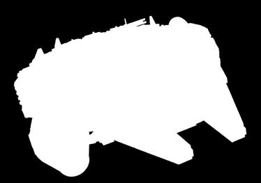 Ez a változat vizuálisan is sokkal pontosabb és részletesebb. K: Mennyire pontosan követi a LEGO Millennium Falcon az igazi univerzumbeli járművet? V: Nagyon pontosan!