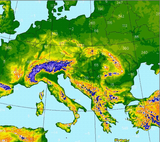 Az utófeldolgozás gyakoriságát megnöveltük úgy, hogy modell eredmények az első 24 órában óránként, utána pedig 3 óránként álljanak rendelkezésre.