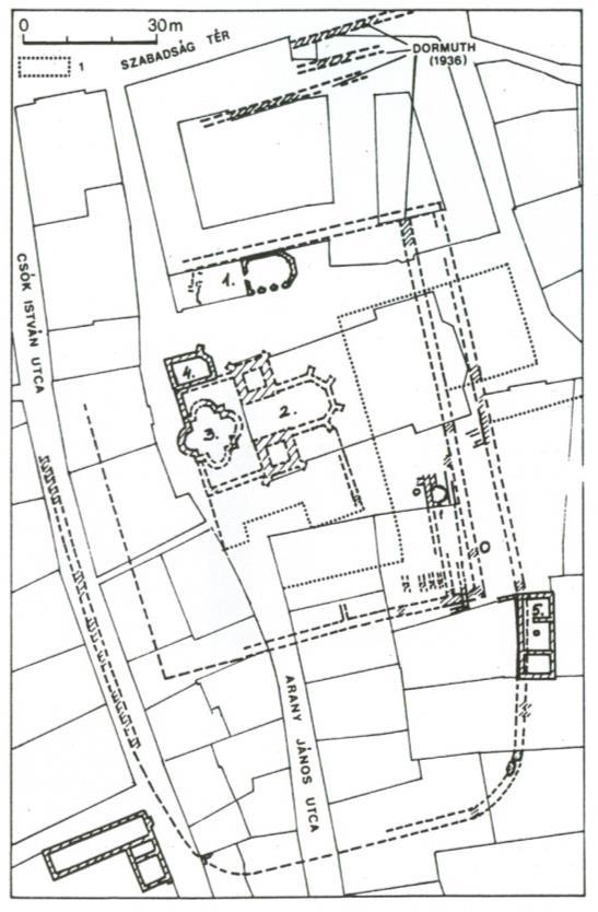 997 k. négykarélyos templom, Géza fejedelem nyughelye(?