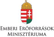Szakmai együttműködő partnereink: Emberi Erőforrások Minisztériuma Magyar