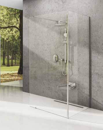 Testre szabott zuhanykabinok 127 200,- 254 400,- Walk-In Wall - egy fix oldalfal - egy bejárattal Walk-In Corner - két fix oldalfal - egy bejárattal Hatékony megoldás, alkalmazkodik az Ön igényeihez.