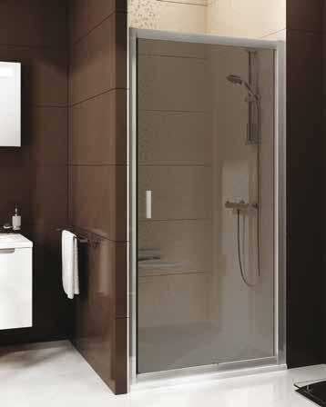 A legszélesebb RAVAK zuhanyajtó középső belépővel. Kombinálja BLPS fix oldalfallal és akár 100 x 200 cm-es zuhanysarkot állíthat így össze.