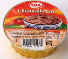 kacsamájkrém 1290 Ft/kg