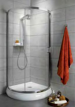 Zuhanykabin típusok eépítési tanácsok Shower Guard Ultra Clear Íves zuhanykabin sarok.