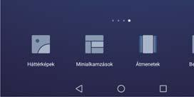3 Kapcsolj be vagy ki a Főképernyő háttérképének véletlenszerű cseréje kapcsolót.