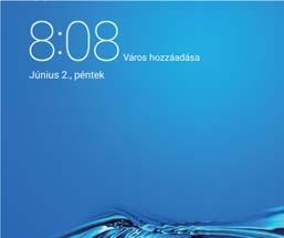 4 Válassza ki azt a Wi-Fi hálózatot, amelyhez kapcsolódni kíván. Ha egy titkosított hálózatot választ, meg kell adnia a Wi-Fi jelszót is.