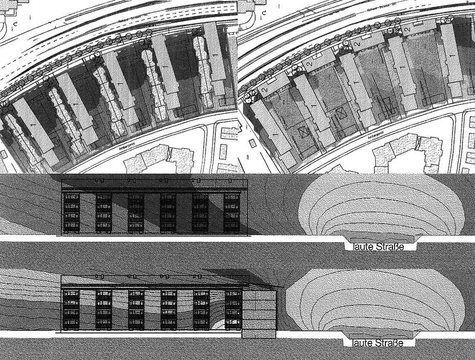 Beépítési variációk, Richard Strauss Straße, München 7 Eckard