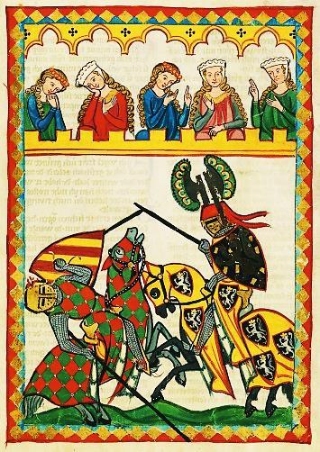 A középkor világi nevelése 1. Lovagi nevelés A lovag a hűbérúr (és a feudum) szolgálatában álló nemesi származású lovas katona.