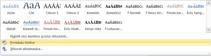 előtte 9 pt, utána 18 pt, együtt a következő bekezdéssel, nincs elválasztás. A következő bekezdés stílusa Szövegtörzs legyen.