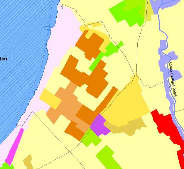 1.12.2.2. Tájhasználat értékelése Balatonvilágos tájszerkezetének kialakulását alapvetően meghatározza a parti fekvése, és a domborzati adottsága.