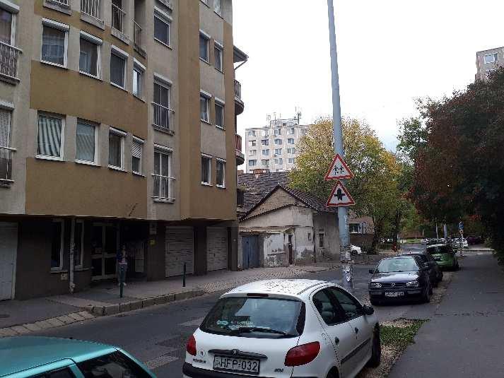 kép: Az Erzsébet utca Árpád utca menti
