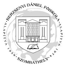 BERZSENYI DÁNIEL FŐISKOLA