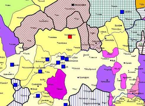A Borsák birtokai Biharban az 1310-es években