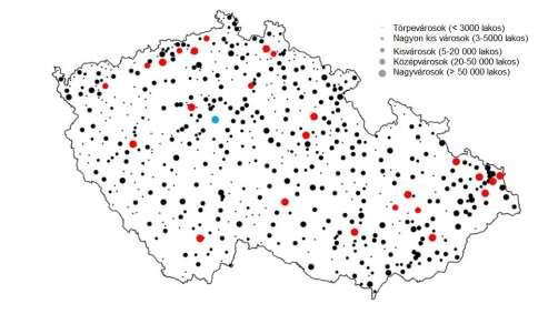 262 Horeczki Réka jét. Csehország keleti részén, Morvaországban a 15 000 lakos alatti városi státuszú önkormányzatokból 109 van, összes lakossága kb. 600 000 fő.