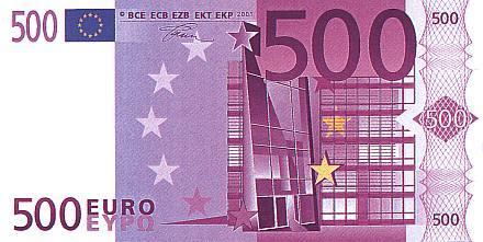 Az euró Az Európai Unió közös valutája.
