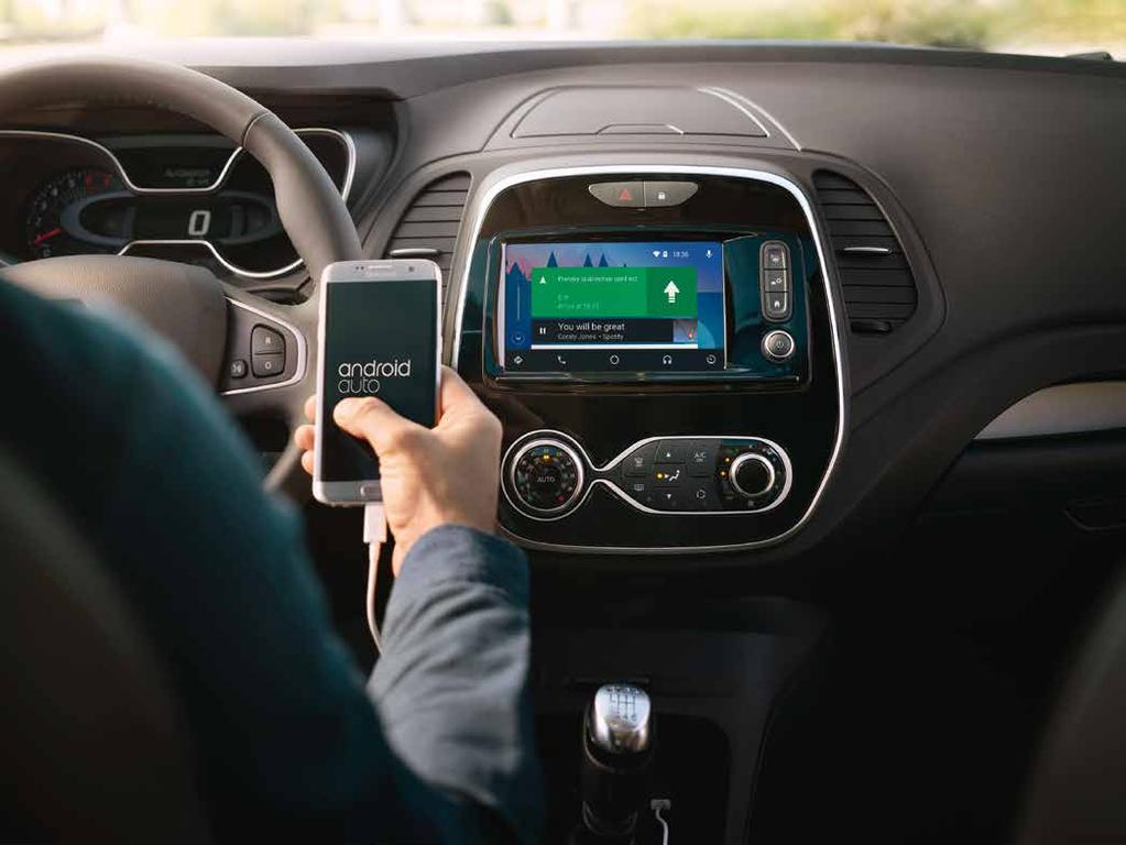 Az Android Auto kompatibilis rendszerrel olyan