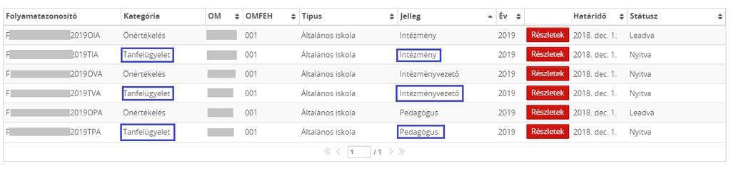 Az Intézményi dokumentumfeltöltő modul használata 10