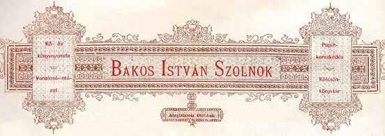 újjászervezett budapesti Egyetemi Nyomda főigazgatója volt. ÖSSZEGZÉS A kezdeti szakaszban, 1876 és 1918 között összesen 15 nyomda működött Szolnokon.