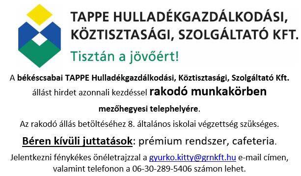 ANYAKÖNYVI HÍREK Születések: Zsóri István és Demény Emese lánya Norina; Izsák Zoltán és Jakab Réka fia Máté Mirkó; Janovics Dezső és Horgos Mónika fia Stefán Noel; Kiss-Gubu Zoltán és KissTímea lánya