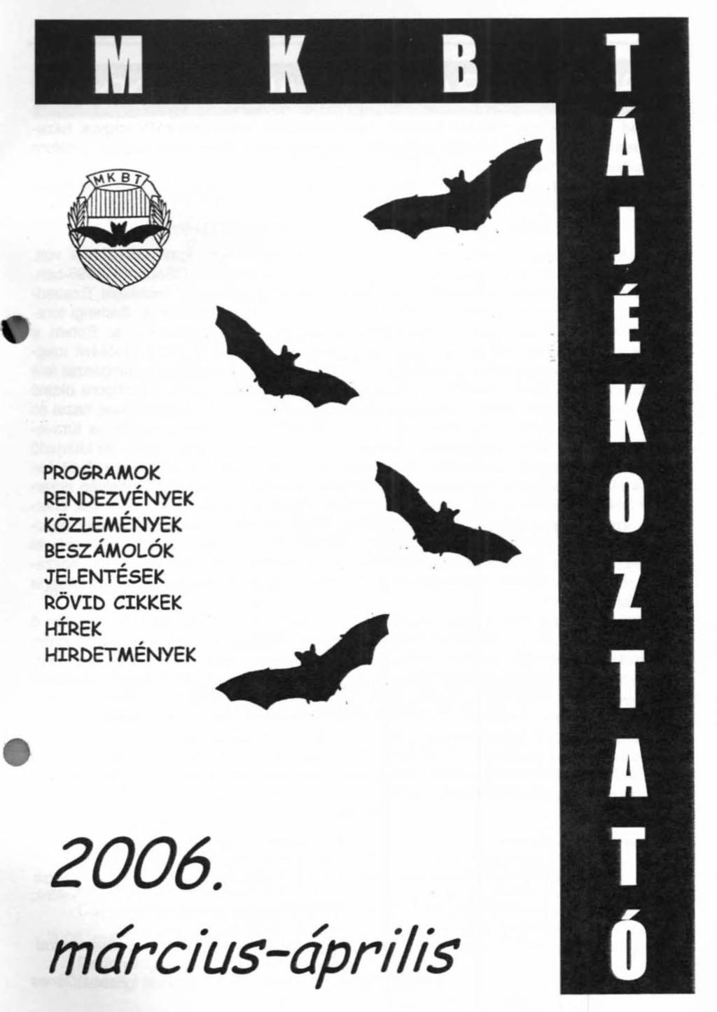 PROGRAMOK RENDEZVÉNYEK KÖZLEMÉNYEK BESZÁMOLÓK