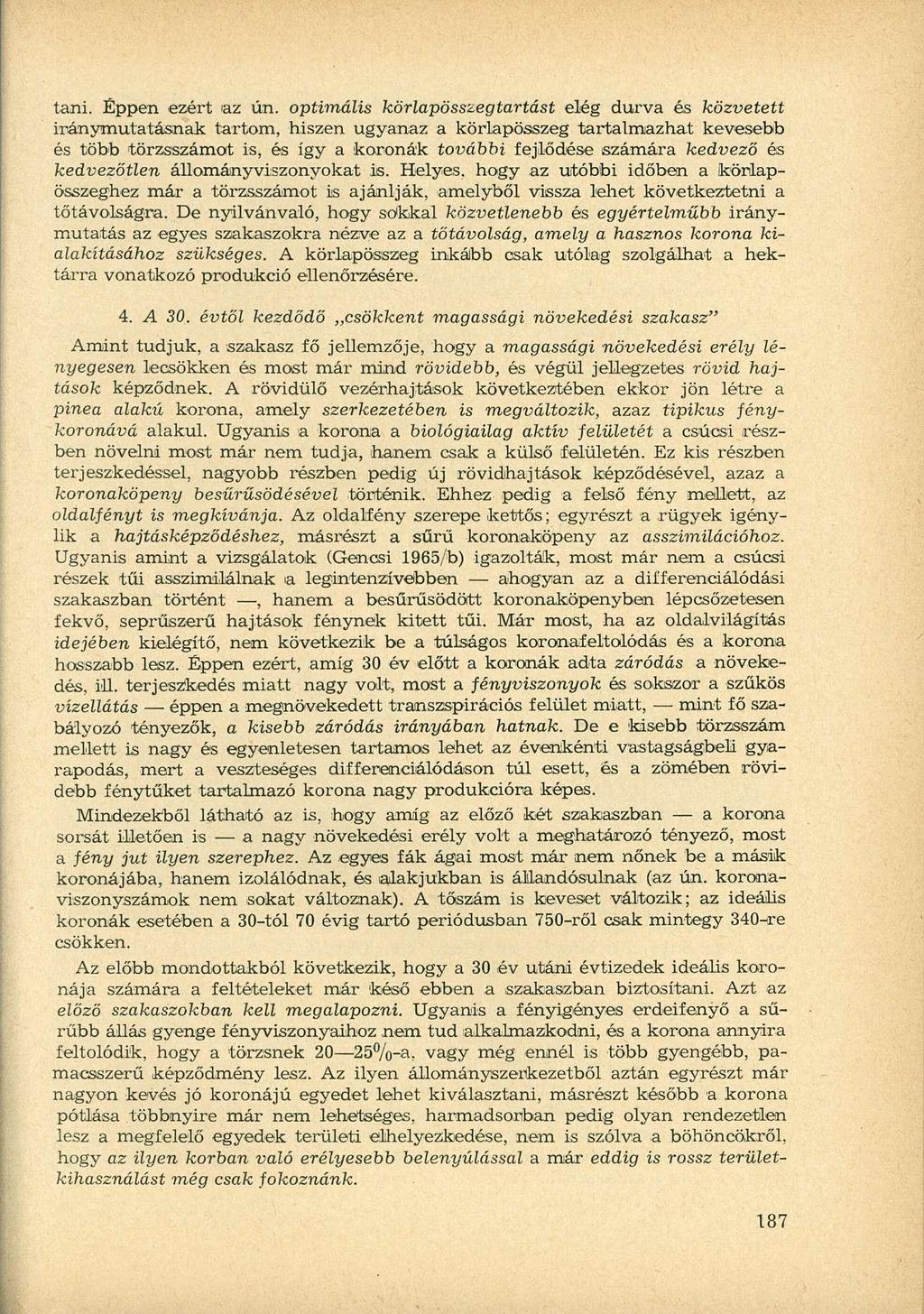 tani. Éppen ezért az ún.
