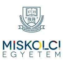 MISKOLCI EGYETEM GÉPÉSZMÉRNÖKI ÉS