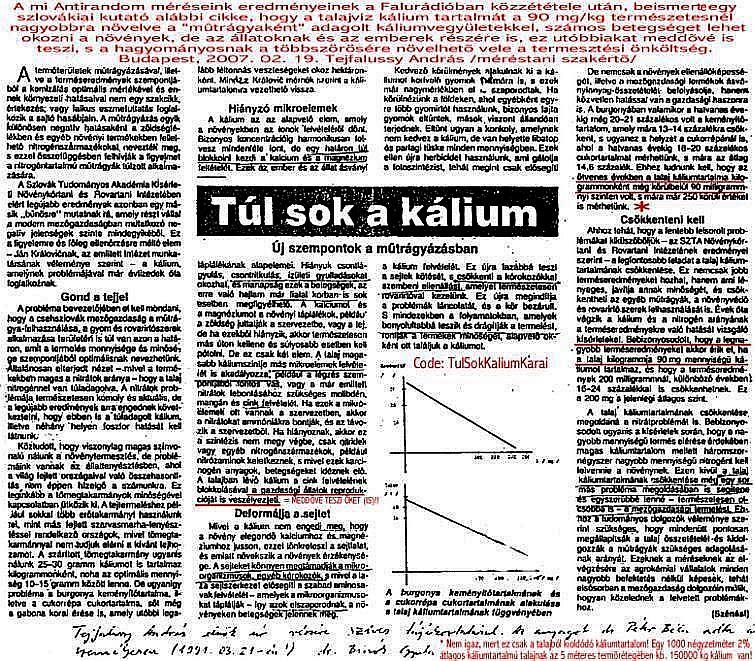 17./6 SZLOVÁKIAI AKADÉMIAI KUTATÓ IS FELLÉPETT A HAMIS KALIBRÁLÁS ELLEN: A magyar Müller Lajosné is bemutatott olyan méréseket, az