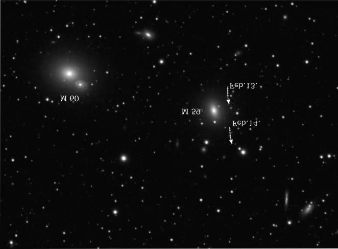 Kalendárium február 35 2 A (14) Irene kisbolygó útja az M59 galaxis közelében február 13-án és 14-én este 19 óra és hajnali 5 óra között.