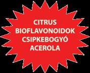 Minden egyes tabletta rengeteg citrus bioflavonoidot tartalmaz, valamint sok acerola és csipkebogyó található benne. A c-vitamin bizonyítottan hatásos lehet sokféle egészségügyi probléma kezelésében.