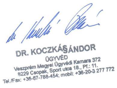 (IV. 03.) határozatával döntött - panaszbejelentések alapján is az E.ON Zrt. szolgáltatásával összefüggő, gallyazással megbízott vagyonvédelmi céggel megkötött megállapodás felbontásával kapcsolatban.